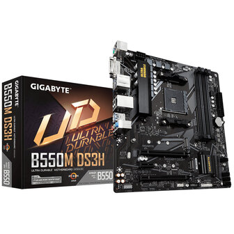 Gigabyte AM4 B550M DS3H - DDR4/2xM.2/HDMI/DVI/&micro;ATX