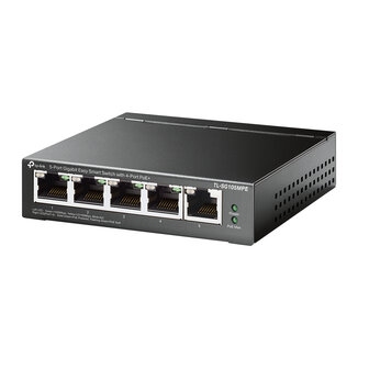 TP-Link 5Port 1Gbps Metalen behuizing 4xPoE+