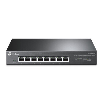 TP-Link 8Port 2.5Gbps Metalen behuizing