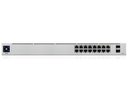 1U 19&quot; 16xRJ45 1G,48W PoE+,managed - Ubiquiti