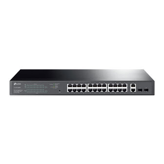 1U 19&quot; 26xRJ45 1G,250W 24xPoE+,managed - TP-Link