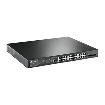 1U 19&quot; 24xRJ45 1G,4xSFP,PoE+,managed - TP-Link