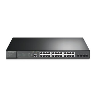 1U 19&quot; 24xRJ45 1G,4xSFP,PoE+,managed - TP-Link