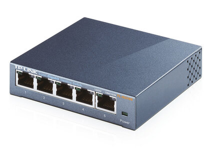 TP-Link 5Port 1Gb Metalen behuizing