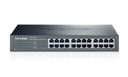 1U 13&quot; 24xRJ45 1G,managed - TP-Link