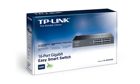 TP-Link 16Port 1Gb Desktop/Rackmountable
