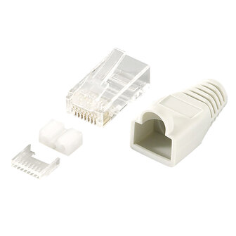 Patchst.RJ45 Cat6 Shielded 100st LogiLink Trek Gr