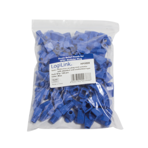 Pullover RJ45 100 stuks Blauw LogiLink