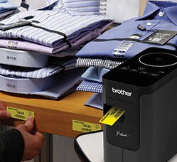 Brother PT-P750W Labelprinter USB / WLAN / NFC Zwart