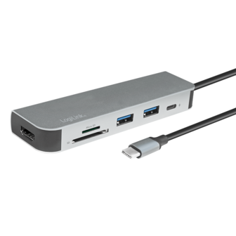 Docking Station Logilink USB-C, 60W, 4K