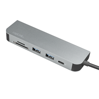 Docking Station Logilink USB-C, 60W, 4K