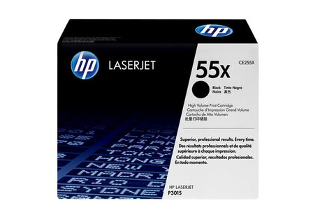 HP No. 55X Zwart 12.500 pagina`s (Origineel)