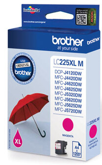 Brother LC-225XLM Magenta 11,8ml (Origineel)