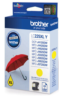 Brother LC-225XLY Geel 11,8ml (Origineel)