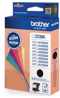 Brother LC-223BK Zwart 11,8ml (Origineel)