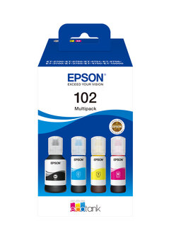 Epson 102 EcoTank Inktfles Multipack 337,0ml (Origineel)