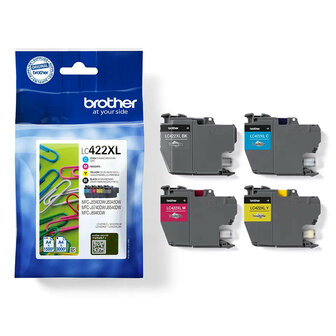 Brother LC-422XL Value Pack 7.500 pagina&#039;s (Origineel)