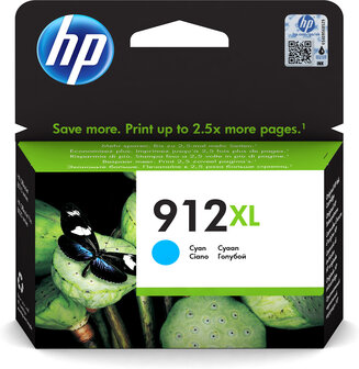 HP No.912XL Cyaan 9,90ml (Origineel)