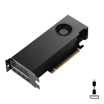 A2000 PNY RTX 12GB/4xmDP incl. Adapter/Low Profile