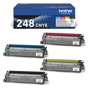 Brother TN-248VAL 4-Pack 4x 1.000 pagina`s (Origineel)