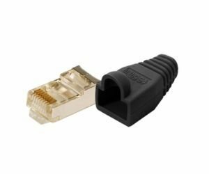 Patchstekker RJ45 Cat5e Shielded 100st LogiLink Zwar