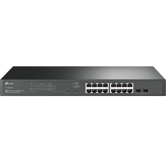 1U 19&quot; 16xRJ45 1G,150W PoE+,managed - TP-Link