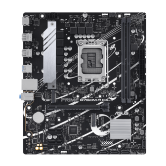 ASUS 1700 PRIME B760M-R D4 - DDR4/2xM.2/HDMI/&micro;ATX