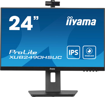 24&quot; Iiyama ProLite XUB2490HSUC-B5 FHD/DP/HDMI/VGA/Webcam