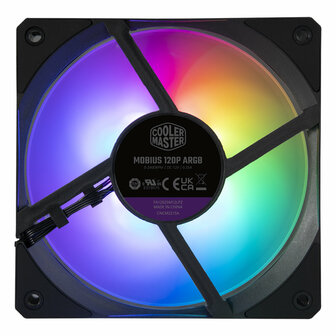 Cooler Master Mobius 120P ARGB - 120mm Zwart