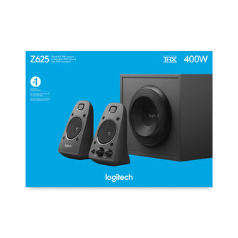 Logitech 2.1 Z625 Zwart