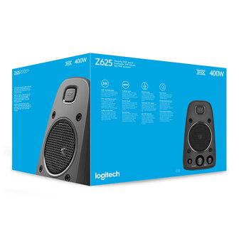 Logitech 2.1 Z625 Zwart