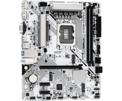 ASRock 1700 B760M-HDV/M.2 - DDR5/M.2/DP/HDMI/VGA/&micro;ATX