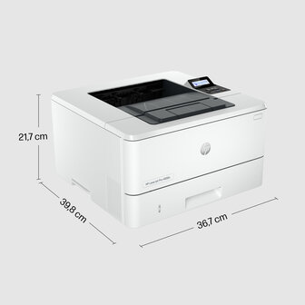 HP LaserJet Pro 4002dn MONO / LAN / Wit