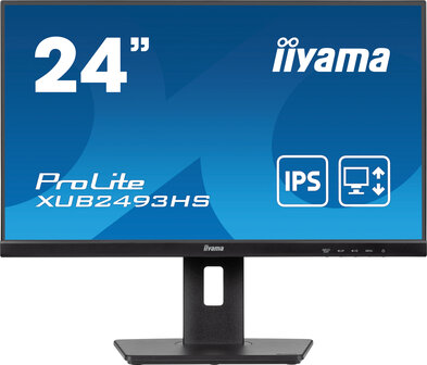 24&quot; Iiyama ProLite XUB2493HS-B6 FHD/DP/HDMI/IPS
