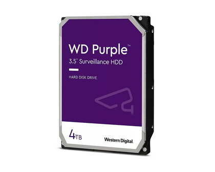 4,0TB WD Purple 256MB/5400rpm