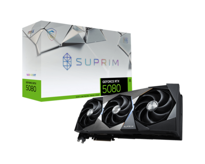 5080 MSI RTX SUPRIM SOC 16GB/3xDP/HDMI