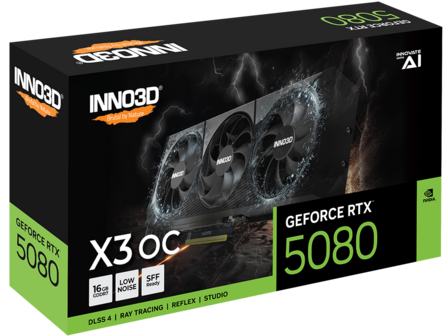 5080 Inno3D RTX X3 OC 16GB/3xDP/HDMI
