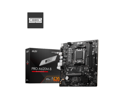 MSI AM5 A620M-B PRO - DDR5/M.2/HDMI/VGA/&micro;ATX
