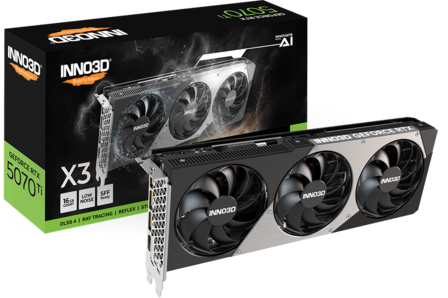 5070Ti Inno3D RTX X3 16GB/3xDP/HDMI