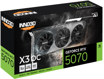 5070 Inno3D RTX X3 12GB/3xDP/HDMI