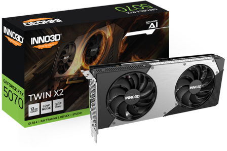 5070 Inno3D RTX Twin X2 12GB/3xDP/HDMI