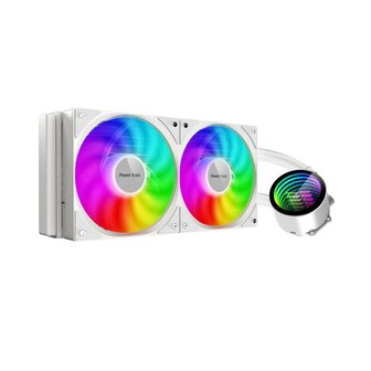 Power Train Rogue 240 ARGB Waterkoeling -AMD-Intel Wit