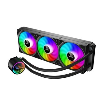Power Train Rogue 360 ARGB Waterkoeling -AMD-Intel Zwart