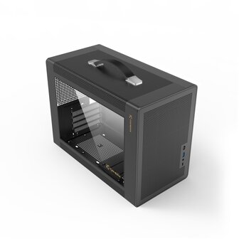 Power Train GC361000B - TG/USB-C/Midi/&micro;ATX/Zwart