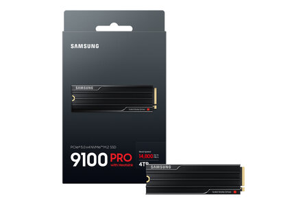 4TB M.2 PCIe NVMe2.0 Samsung 9100 Pro 14700/13300 Heatsi