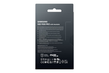 2TB M.2 PCIe NVMe2.0 Samsung 9100 Pro 14700/13300 Heatsi