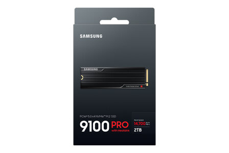 2TB M.2 PCIe NVMe2.0 Samsung 9100 Pro 14700/13300 Heatsi