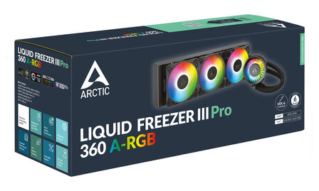 Arctic Liquid Freezer III Pro - 360 A-RGB Waterkoeling