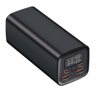 Power Bank 20000mAh LogiLink 2xUSB-C, 2x USB-A Zwart