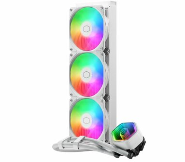 Cooler Master MasterLiquid 360 Core II ARGB Waterk. Wit